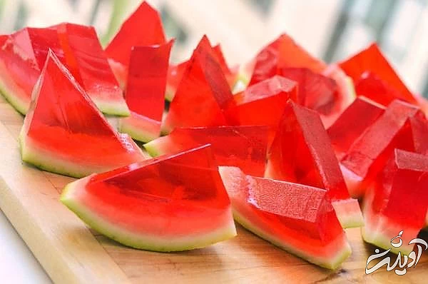 دستورالعمل ژله هندوانه طرز تهیه ژله هندوانه